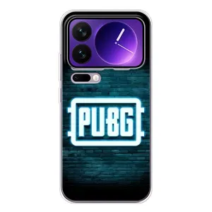 Чехол PUBG для Шяоми 17 Про Макс (AlphaPrint) (Лого PUBG)