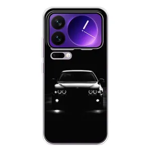 Чехол для Шяоми 17 Про Макс - с принтом БМВ (AlphaPrint) (Машина BMW)
