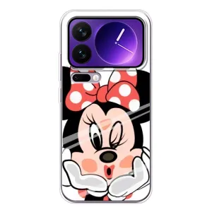 Эксклюзивный чехол для Xiaomi 17 Pro Max (AlphaPrint - Мультяшные) (Маус Минни)