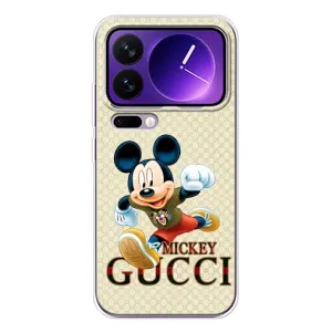 Чехол Disney Mouse Xiaomi 17 Pro Max (PREMIUMPrint) (Mikki Gucci)
