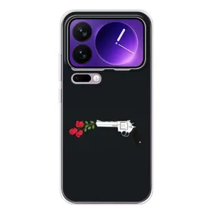 Чехлы (ART) Цветы на Xiaomi 17 Pro Max (VPrint) (Неожиданные цветы)