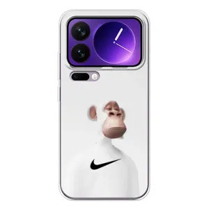 Чехлы с Обезьянами NFT для Xiaomi 17 Pro Max (AlphaPrint) (обезьяна NFT Nike)