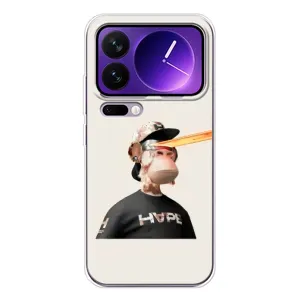 Чехлы с Обезьянами NFT для Xiaomi 17 Pro Max (AlphaPrint) (обезьяна NFT в очках)