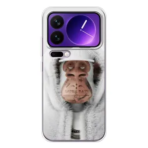 Чехлы с Обезьянами NFT для Xiaomi 17 Pro Max (AlphaPrint) (обезьяна NFT в тату)