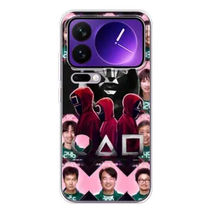 Чохол Гра в кальмара для Xiaomi 17 Pro Max (Учасники Гра кальмара)