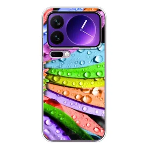 Чехлы (ART) Цветы на Xiaomi 17 Pro Max (VPrint) (Семицветик)