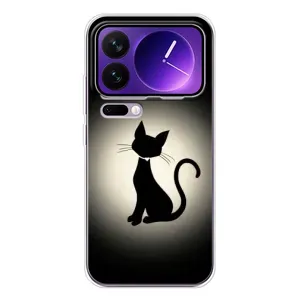 Чехол с принтом для Xiaomi 17 Pro Max (AlphaPrint) Модные коты