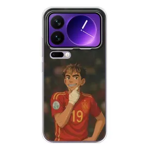 Чохол з футболістом Ламін Ямаль Xiaomi 17 Pro Max (Ямаль аніме)