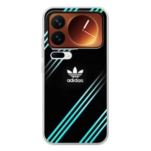 Чехлы Адидас для Xiaomi 17 Pro (AlphaPrint) (Адидас с полосами)