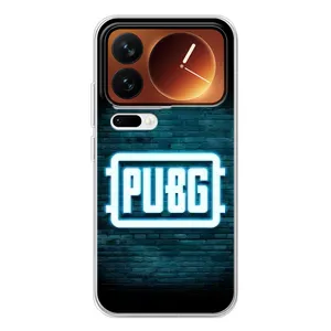 Чехол PUBG для Шяоми 17 Про (AlphaPrint) (Лого PUBG)