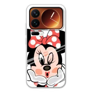 Эксклюзивный чехол для Xiaomi 17 Pro (AlphaPrint - Мультяшные) (Маус Минни)