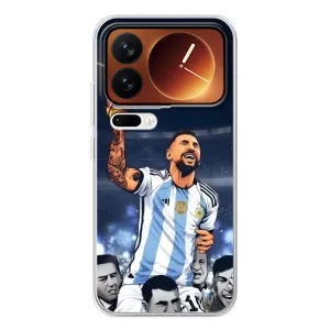 Чохли для Xiaomi 17 Pro (Leo чемпіон) (AlphaPrint) (Мессі з кубком)