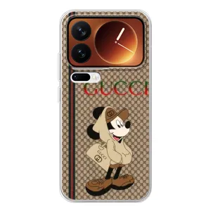 Чехлы ГУЧЧИ для Шяоми 17 Про (AlphaPrint) (Mickey GUCCI)