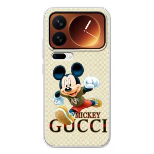 Чехол Disney Mouse Xiaomi 17 Pro (PREMIUMPrint) (Mikki Gucci)