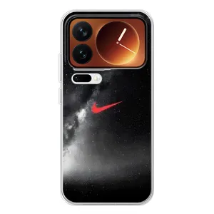Чехол для Xiaomi 17 Pro - с принтом Найк (AlphaPrint) (Найк красный)