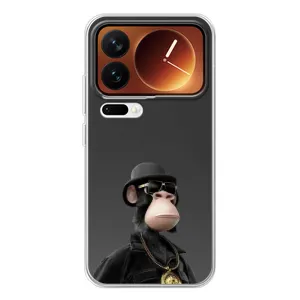 Чехлы с Обезьянами NFT для Xiaomi 17 Pro (AlphaPrint) (Обезьяна NFT)