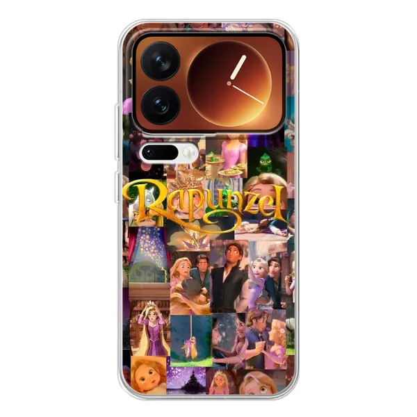 Чехол с принтом «Коллаж Рапунцель» для Xiaomi 17 Pro Чехол с принтом «Коллаж Рапунцель» для Xiaomi 17 Pro