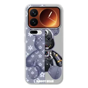 Крутые Чехлы Луи Виттон для Xiaomi 17 Pro (AlphaPrint) (Робот Мишка)