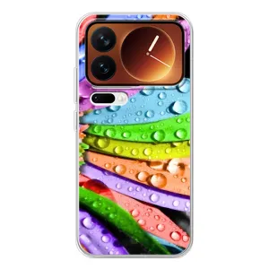 Чехлы (ART) Цветы на Xiaomi 17 Pro (VPrint) (Семицветик)