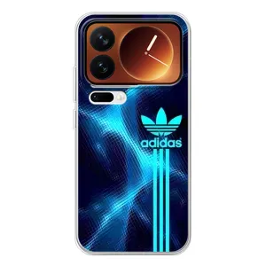 Чехлы Адидас для Xiaomi 17 Pro (AlphaPrint) (Синий Адидас)