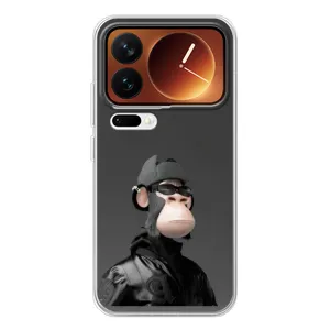 Чехлы с Обезьянами NFT для Xiaomi 17 Pro (AlphaPrint) (стильная обезьяна NFT)