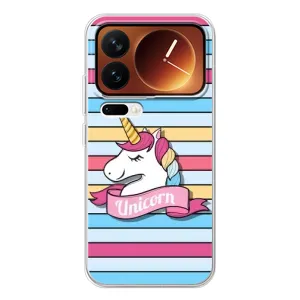 Чехол для Шяоми 17 Про - (Единорожки - Новинки) (AlphaPrint) (Unicorn)