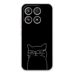 Чехол с принтом «Равнодушный кот» для Xiaomi 17