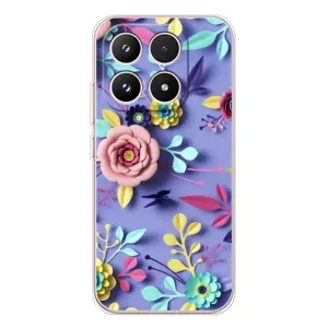 Чехлы с Цветами для Xiaomi 17 (VPrint) (Цветочный дизайн)