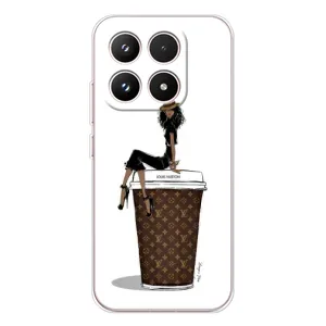 Чехлы Луи Витон для Xiaomi 17 (AlphaPrint - LOUIS VUITTON) (кофе LOUIS VUITTON)