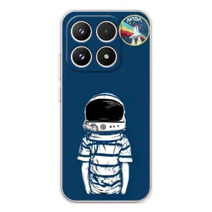 Чехол NASA для Xiaomi 17 (AlphaPrint) (Мальчик в шлеме)