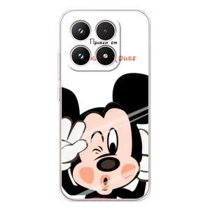 Эксклюзивный чехол для Xiaomi 17 (AlphaPrint - Мультяшные) (Маус Микки)