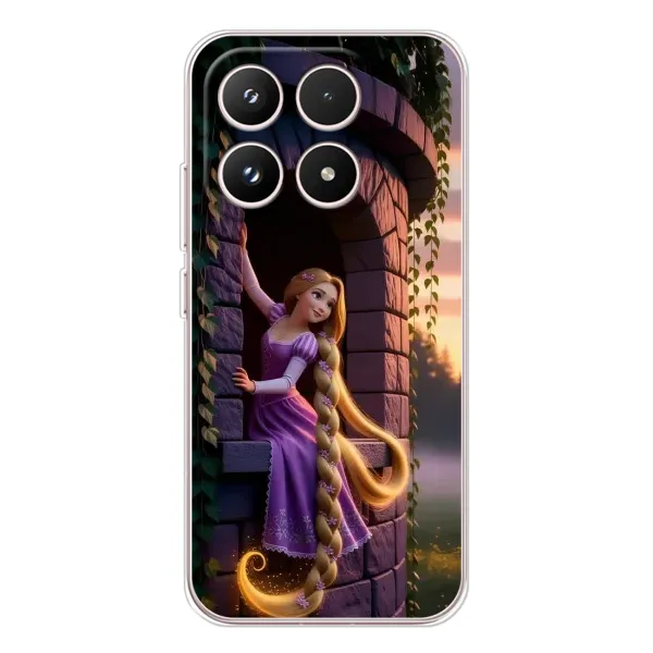 Чехол с принтом «Рапунцель на башне» для Xiaomi 17 Чехол с принтом «Рапунцель на башне» для Xiaomi 17