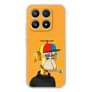 Чехлы с Обезьянами NFT для Xiaomi 17 (AlphaPrint) (Скучающая Обезьяна NFT)
