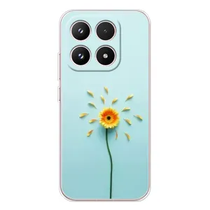 Чехлы с Цветами для Xiaomi 17 (VPrint) (Желтый цветок)