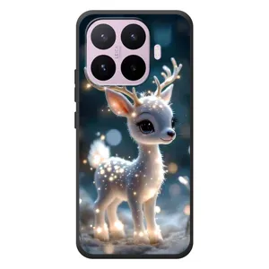 Яркий чехол для Xiaomi 17T с Зимними Оленятами