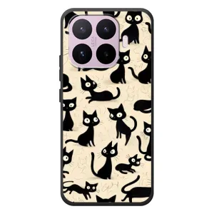 Чехол с рисунком кот на Xiaomi 17T