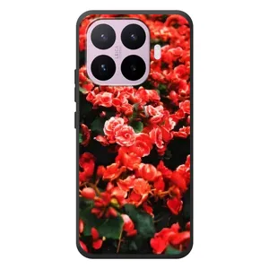 Чехлы с Цветами для Xiaomi 17T (VPrint) (Цветы красные)