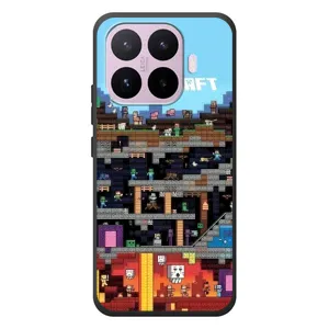 Чохол Майнкрафт на Xiaomi 17T (AlphaPrint) Minecraft (фон Minecraft)
