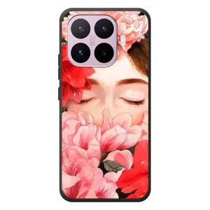 Чехлы (ART) Цветы на Xiaomi 17T (VPrint) (Глаза в цветах)