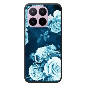 Чехлы (ART) Цветы на Xiaomi 17T (VPrint) (Голубые Бутоны)