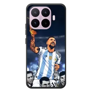 Чехлы для Xiaomi 17T (Leo чемпион) (AlphaPrint) (Месси с кубком)