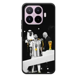 Чехлы для Xiaomi 17T (Leo чемпион) (AlphaPrint) (Месси в накидке)