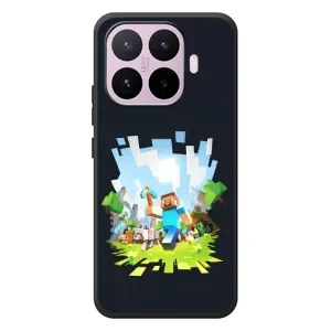 Чохол Майнкрафт на Xiaomi 17T (AlphaPrint) Minecraft (персонажі Minecraft)