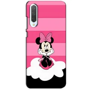 Эксклюзивный чехол для Xiaomi CC9 (AlphaPrint - Мультяшные) (Девочка Maus)