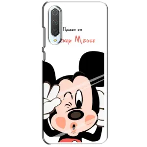 Эксклюзивный чехол для Xiaomi CC9 (AlphaPrint - Мультяшные) (Маус Микки)