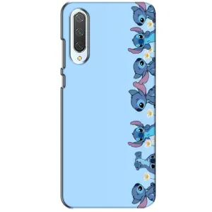 Чехол с принтом Стич на Xiaomi CC9 (Стич фон)