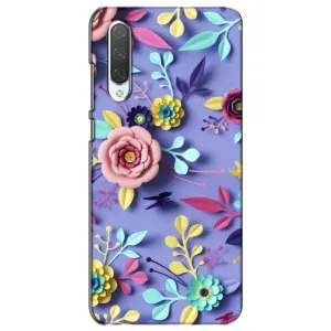 Чехлы с Цветами для Xiaomi Mi CC9e (VPrint) (Цветочный дизайн)