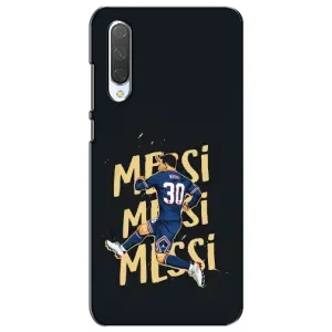 Чехлы для Xiaomi Mi CC9e (Leo чемпион) (AlphaPrint) (Messi ПСЖ)