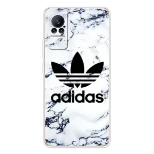 Чехлы Адидас для Xiaomi Civi 1S (AlphaPrint) (Адидас на мраморе)