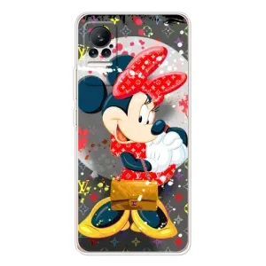 Чехол Disney Mouse Xiaomi Civi 1S (PREMIUMPrint) (Minni с бантиком)